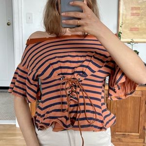 Corset T Shirt Handmade in NYC